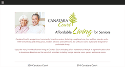 Desktop Screenshot of canataracourt.com